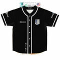 BEST Attack On Titan Baseball Jersey