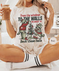 Raccoon Christmas Party Unisex T-Shirt