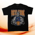 New York Basketball Shirt - Skeleton Graphic Nba Team Tee