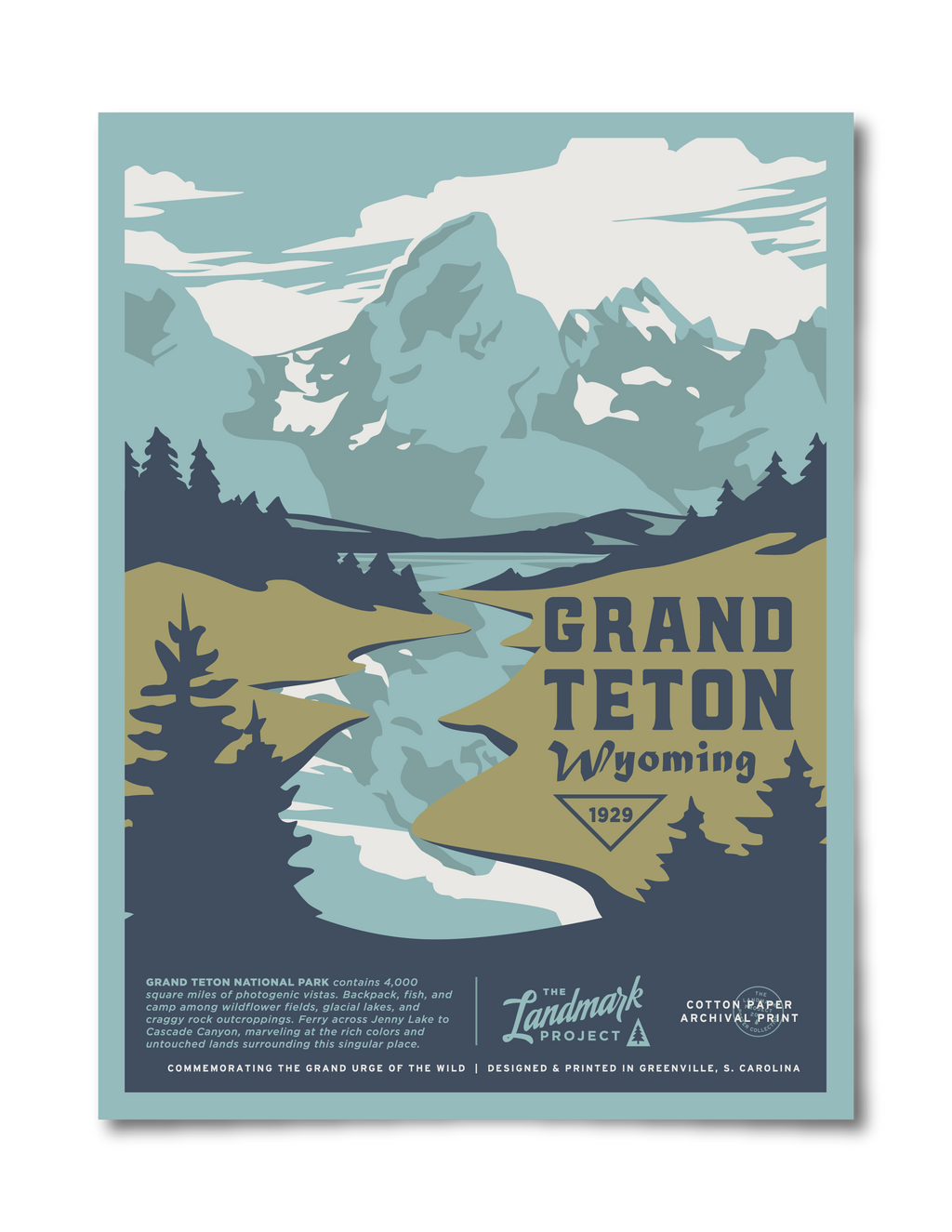 Grand Teton National Park Poster