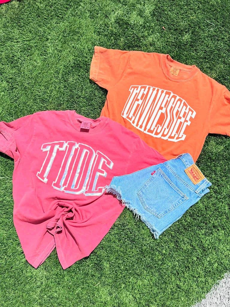 Custom GAME83 Bulge Puff Font Apparel