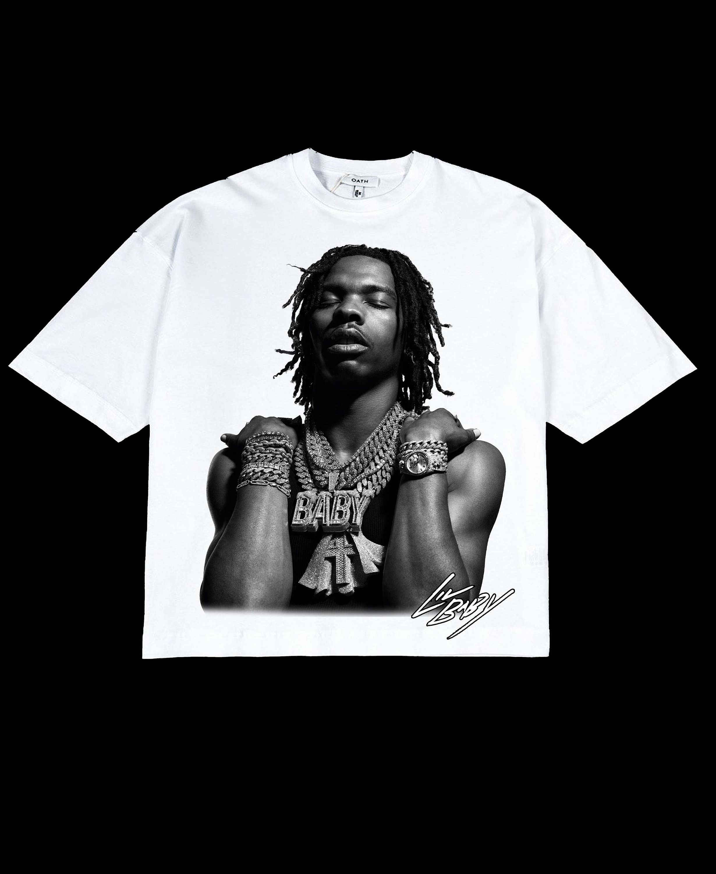 Lil Baby Rap Tee – Jumbo Graphic, Hip Hop, Savage Mode