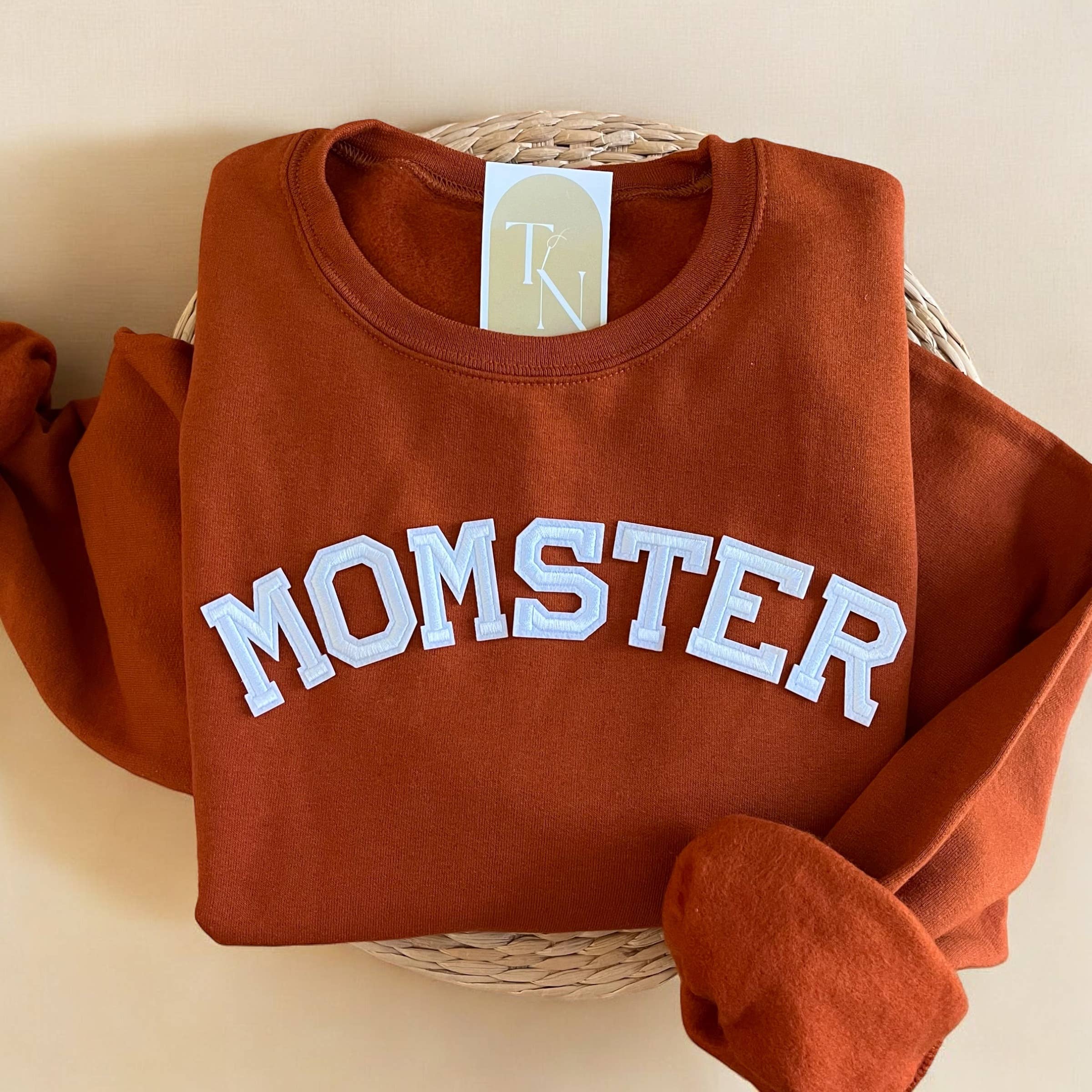 Momster Sweatshirt, Mama Halloween Sweatshirt