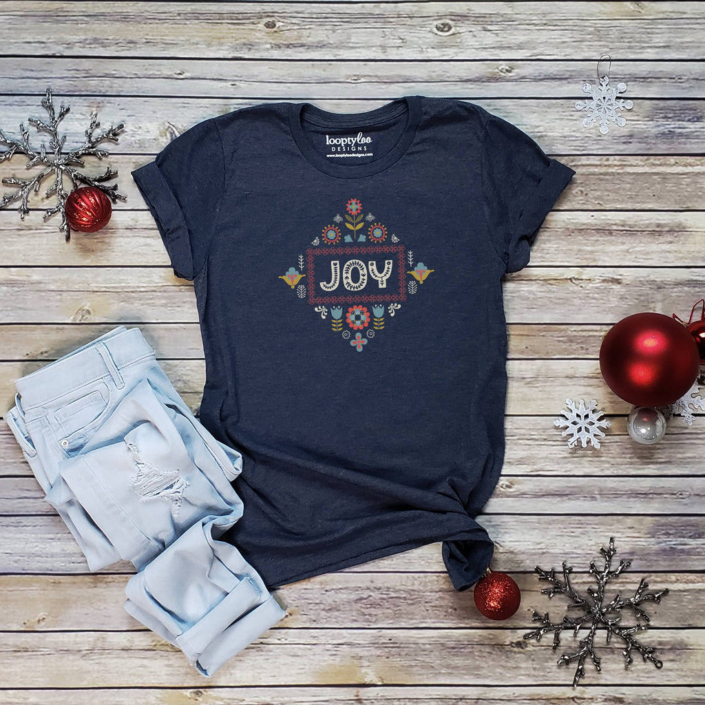Nordic Joy Tee | Christmas | Sizes XS-2XL