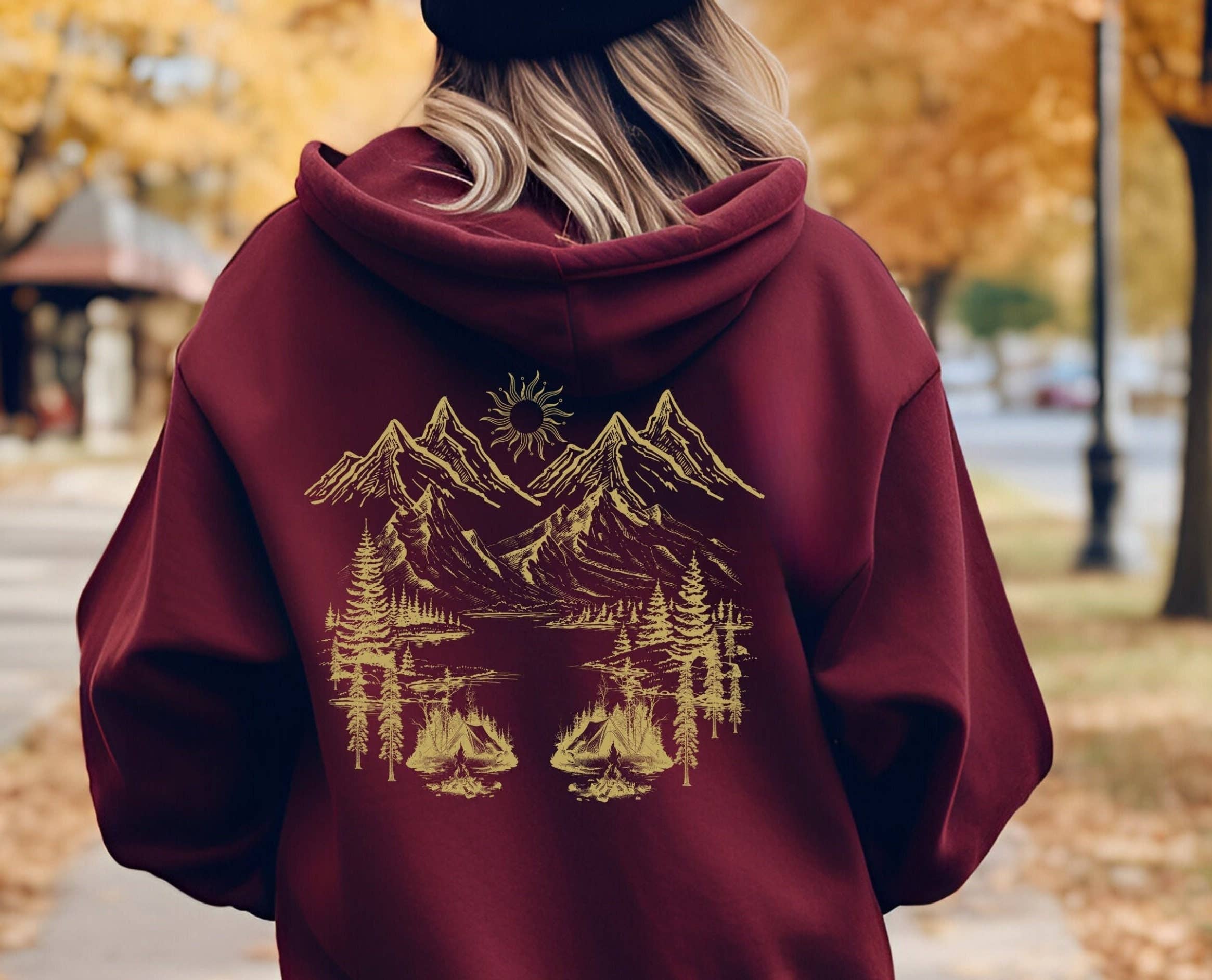 Nature Lover Cottage Core Hiking Aesthetic Hoodie