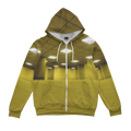 Backrooms Zip Up Hoodie