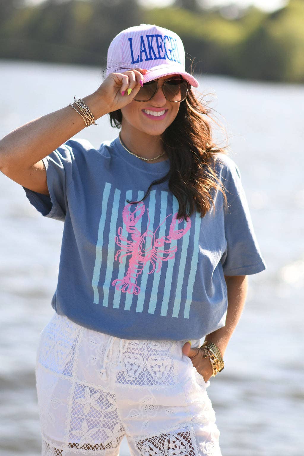 Lobster Stripes Tee