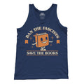 Unisex Ban The Fascists Save The Books Tank Top