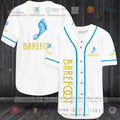 HOT Barefoot logo Baseball Jersey Shirt