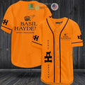 BEST Basil Hayden's logo Baseball Jersey