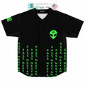 BEST Basshead black green Baseball Jersey