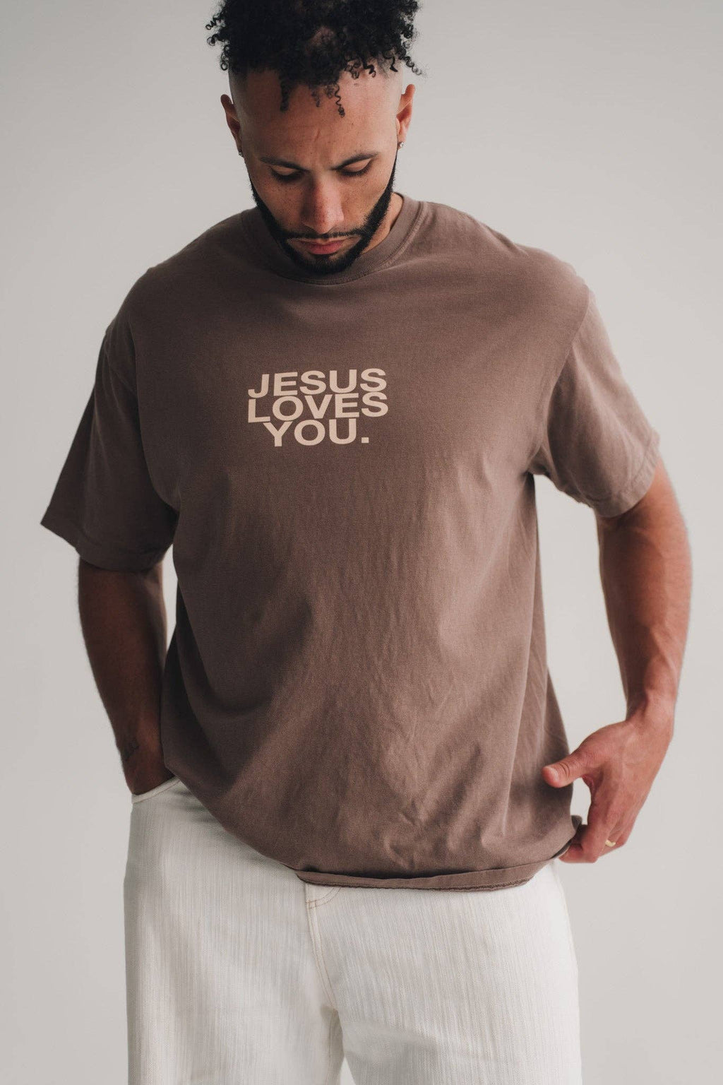 Comfort Colors Logo Tee || Espresso