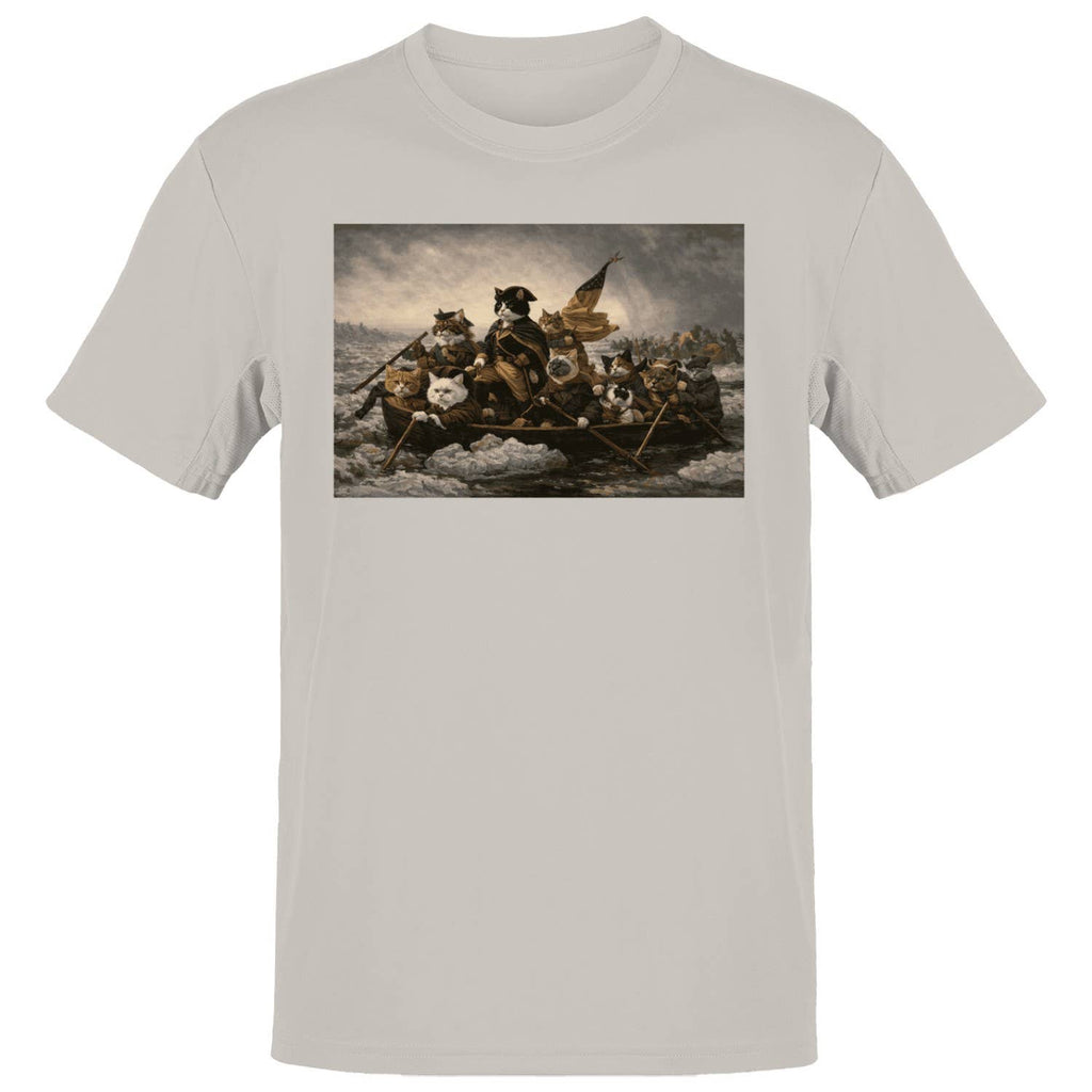 Revolutionary Cats Men's T-Shirt Ice Grey