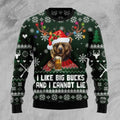 Bear Hunting and Beer Ugly Christmas Sweater