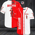 BEST Beefeater London logo red white Baseball Jersey