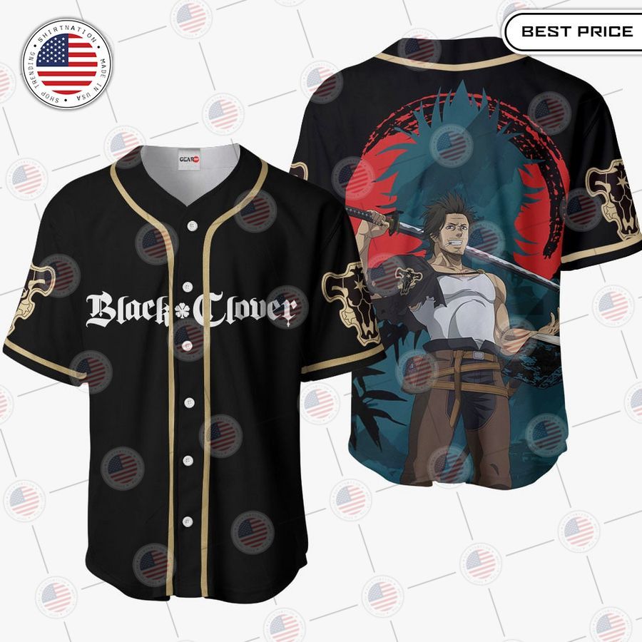 BEST Black Clover Yami Sukehiro Baseball Jersey