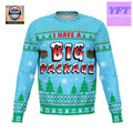 Big Package Naughty Meme Meme Design 3d Ugly Christmas Sweater