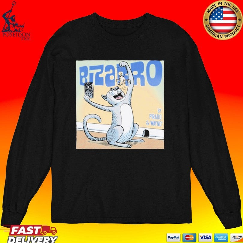 Bizarro Cat And Mouse By Piraro & Wayno T-shirt