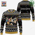 Black Bull Ugly Christmas Sweater And Hoodie Black Clover Anime Xmas Gift