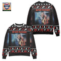 Blade Runner 1982 Pine Tree Pattern Ugly Christmas Sweater Black