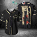 BEST Blanton's United States Flag black Baseball Jersey