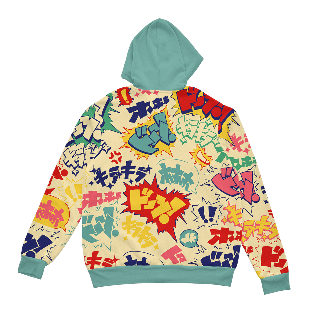 Boom Pop Zip Up Hoodie