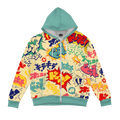 Boom Pop Zip Up Hoodie