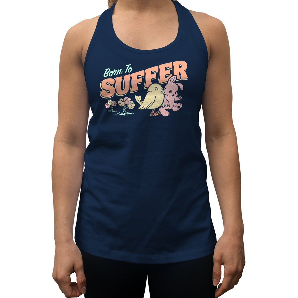 Women's Born to Suffer Racerback Tank Top