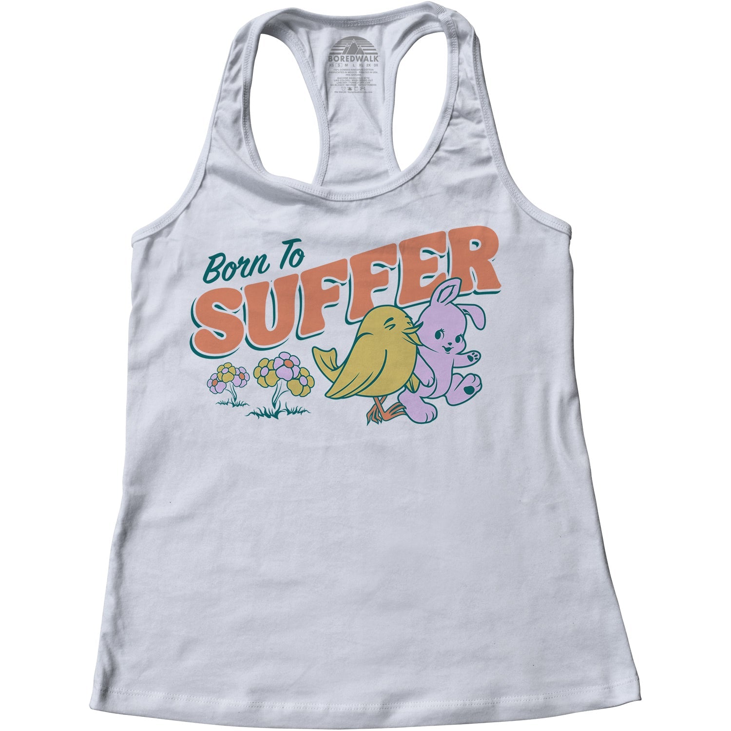 Women's Born to Suffer Racerback Tank Top