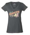 Women's Born to Suffer Vneck T-Shirt