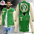 Boston Celtics Jayson Tatum Baseball Jacket