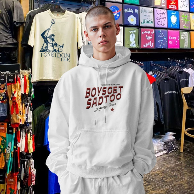 Boys Get Sad Too Racing Team T-shirt