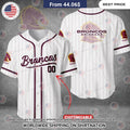 Brisbane Broncos Custom Baseball Jersey
