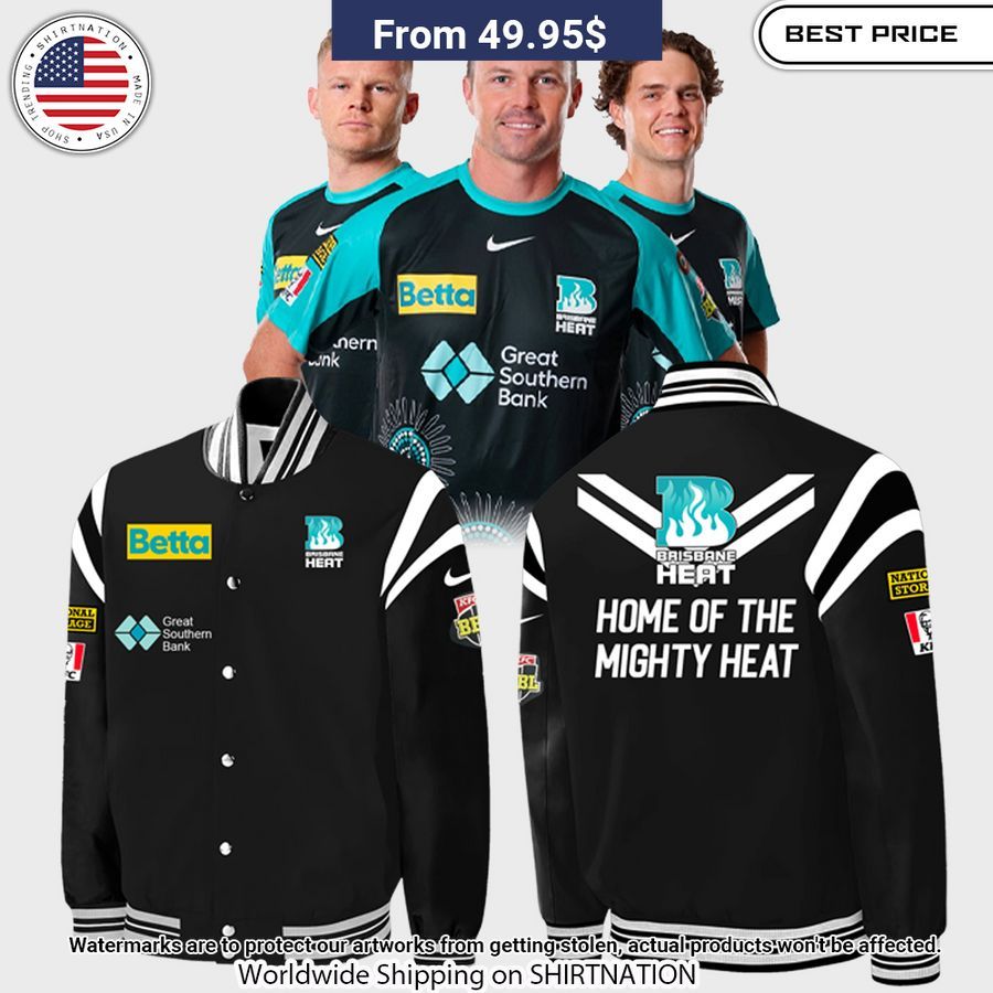 Brisbane Heat Colin Munro Baseball Jacket