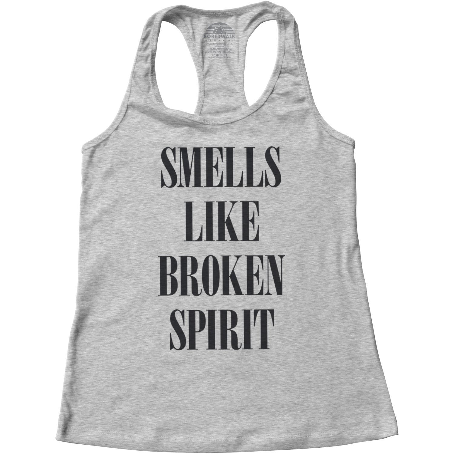 Women's Smells Like Broken Spirit Racerback Tank Top