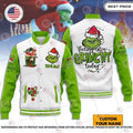 Feeling Extra Grinchy Today Custom Baseball Jacket
