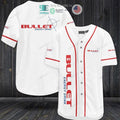 BEST Bullet Energy Drink white Baseball Jersey