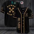 BEST Bumbu Rum Company black Baseball Jersey