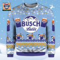 Busch Latte Ugly Christmas Sweater