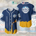 BEST Busch Light Beer Blue Yellow Baseball Jersey