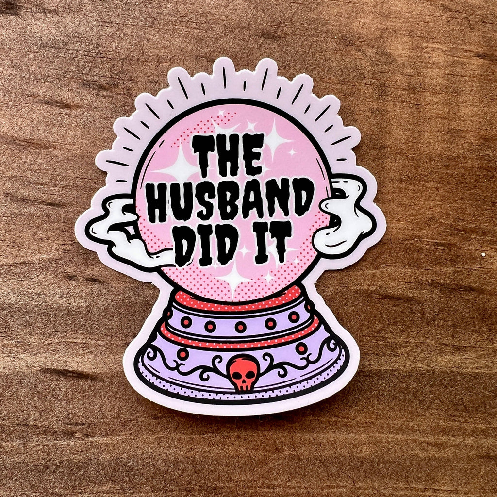 True Crime Sticker, Murder, Crime Lover