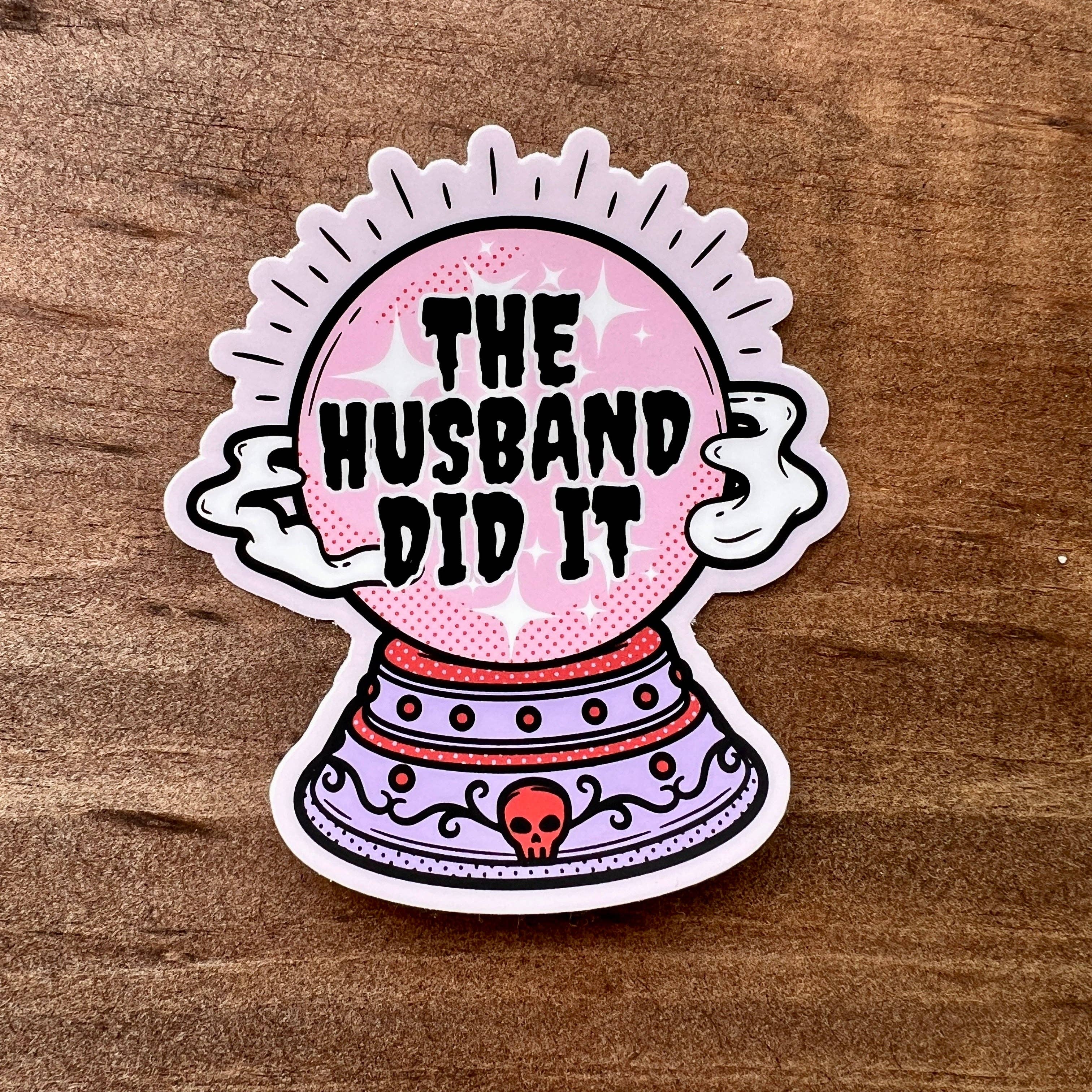 True Crime Sticker, Murder, Crime Lover