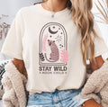 Boho Leopard Moon Child Tee