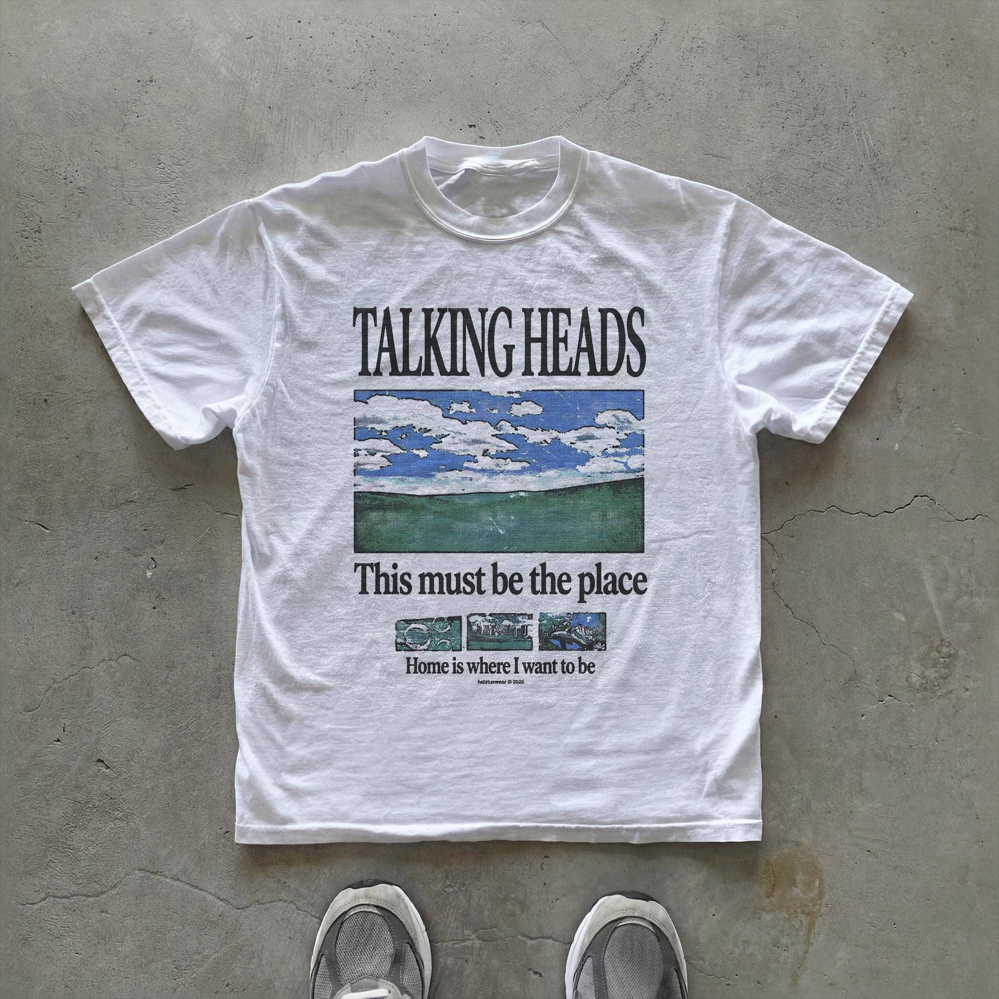This Must Be the Place Talking Heads Lyric Tee