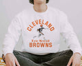 Cleveland Football Crewneck Vintage Style For Game Day – Eri