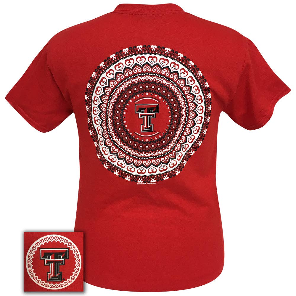 Texas Tech Mandala Red Ss