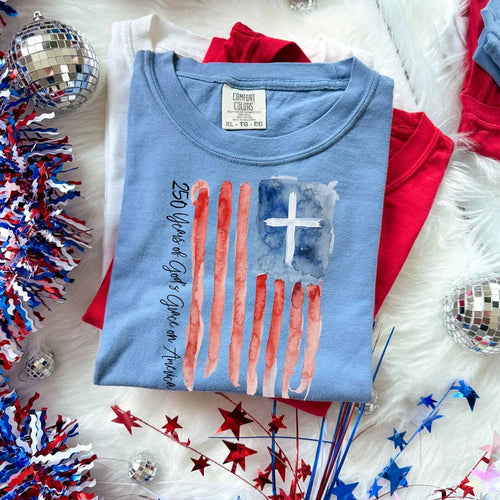 250 Years of God's Grace Watercolor Tee