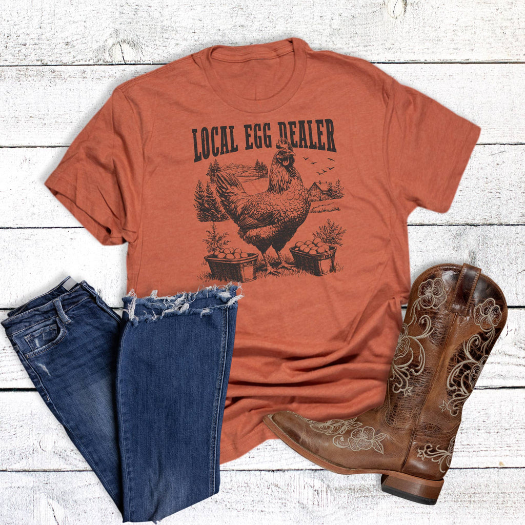 Western Local Egg Dealer Graphic Tee