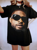 Usher 2024 Tour Past Present Future World Tour Shirt
