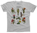 Men's Cactus Botanical Chart T-Shirt